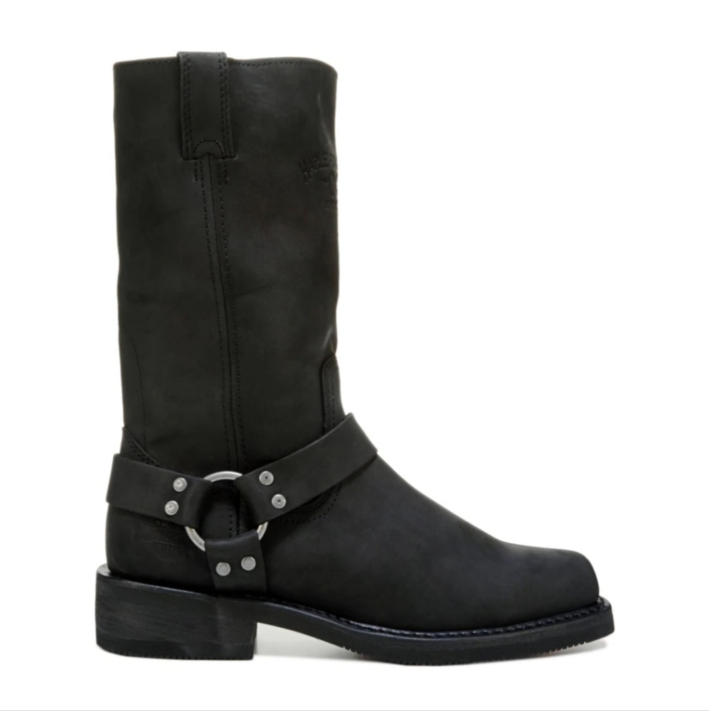 Harley Davidson Bowden Motorcycle Boots Size 9 - Picture 2 of 8